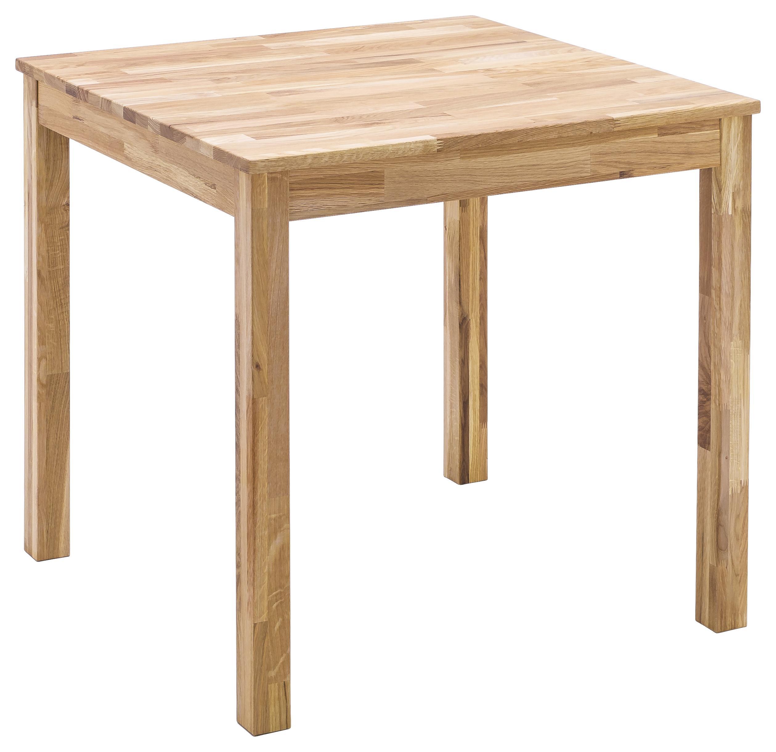 Esstisch Sergio B: 80 cm Eiche - Eichefarben, MODERN, Holz (80/76/80cm)