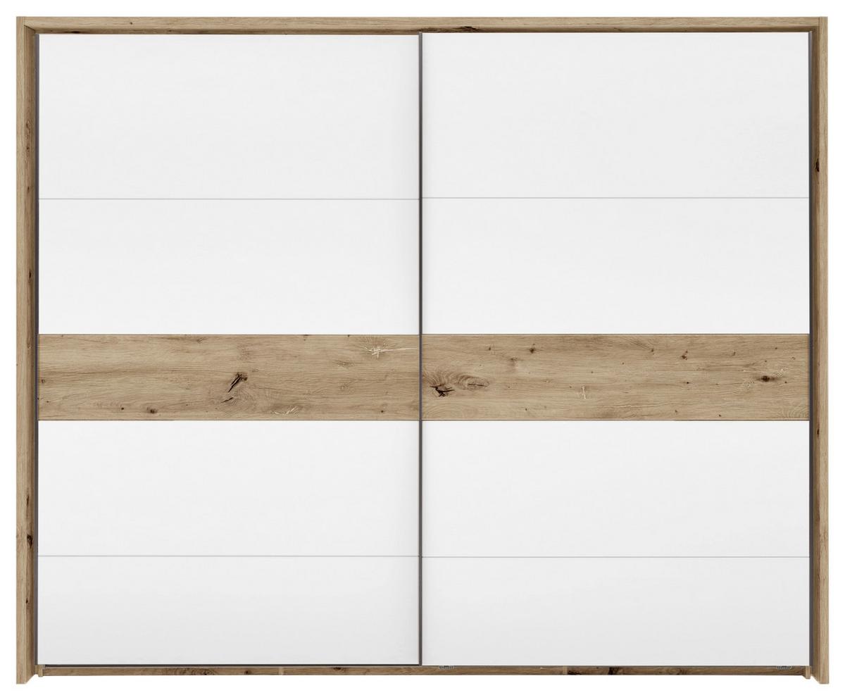Passepartout-Rahmen Julia III Eiche Dekor für B: 280 cm - Eiche Artisan, KONVENTIONELL, Holzwerkstoff (280/230/17,5cm)
