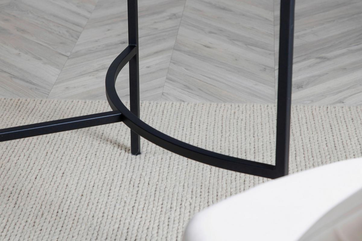 Flachwebteppich Marta - Weiß, LIFESTYLE, Textil (160/230cm) - P & B