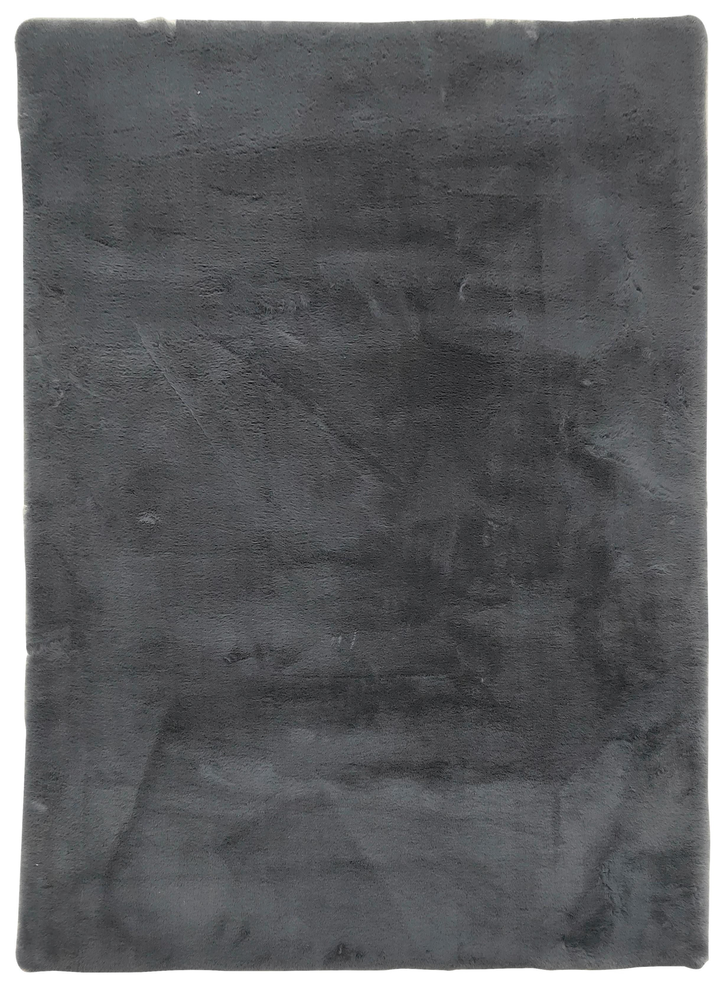 UMELÁ KOŽUŠINA CAROLINE 4 - tmavosivá, Modern, textil (200/290cm) - Mömax