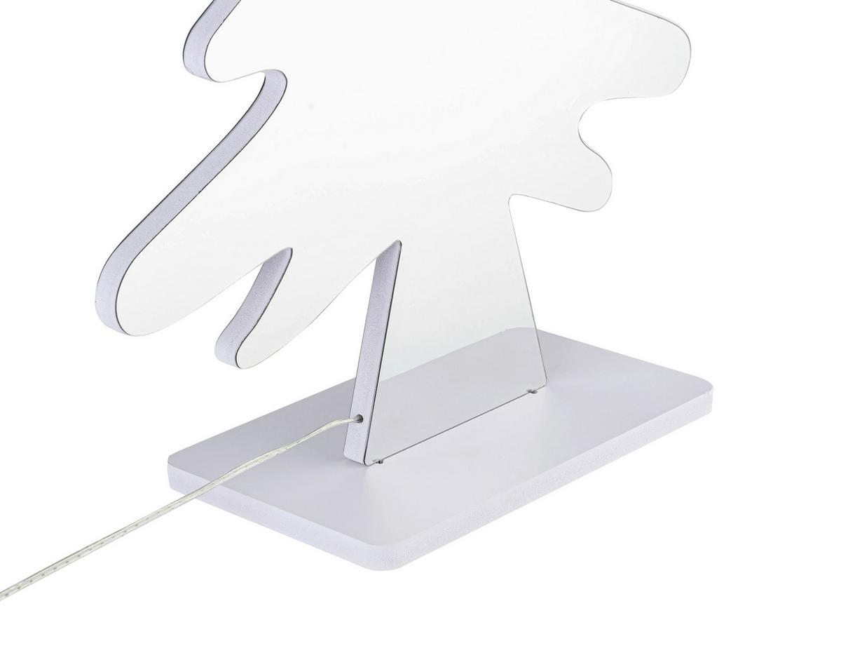 DEKORAČNÍ LED SVÍTIDLO TANNE - bílá/barvy chromu, Design, plast (31,5cm) - Mömax