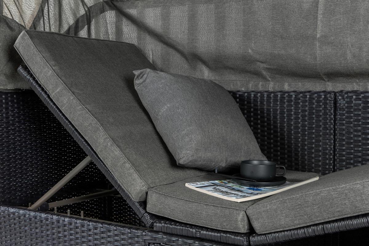 Sonnenliege Nopy - KONVENTIONELL (200/135/60cm) - Gardenson