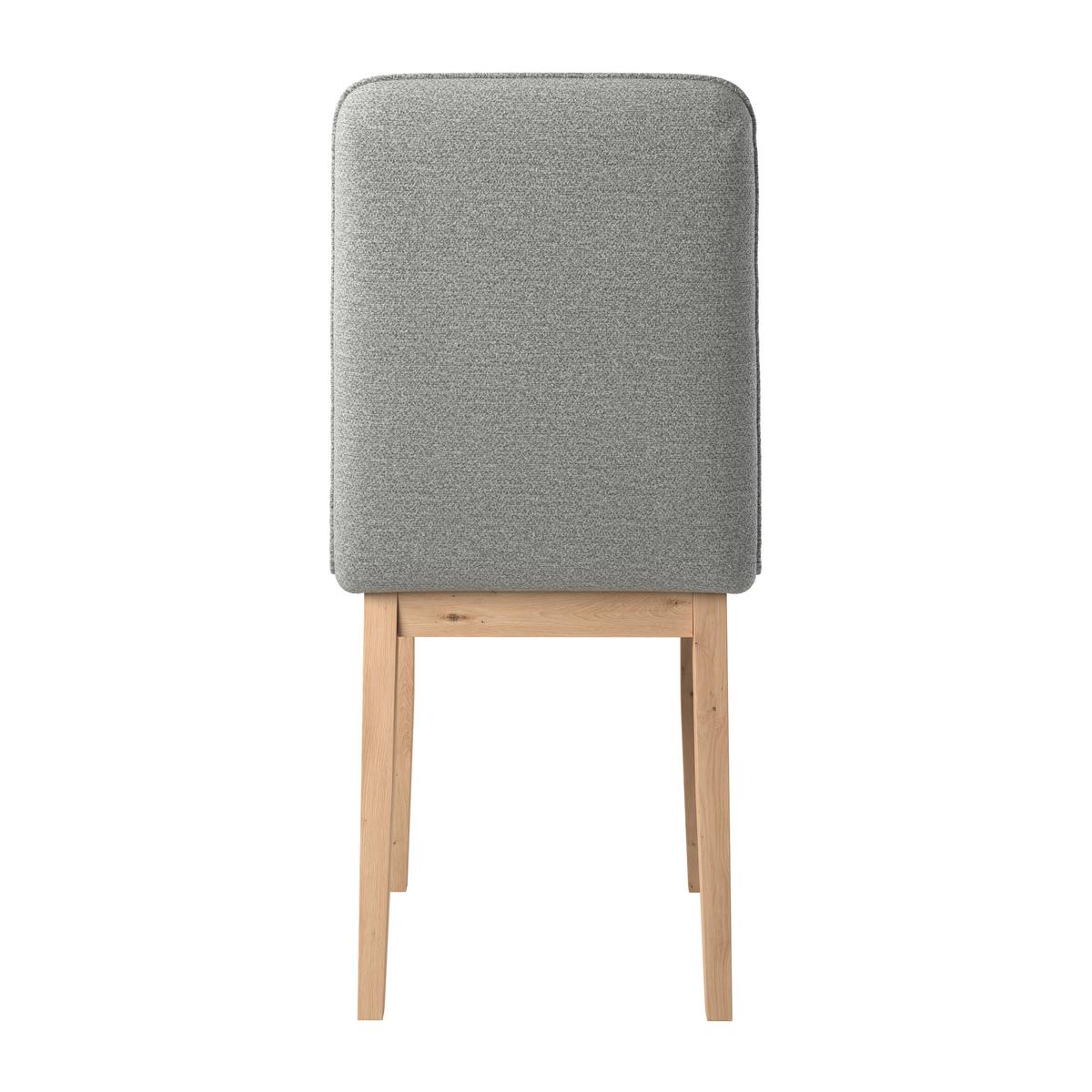 Vierfußstuhl Beluna Ii Webstoff Hellgrau, B: 47cm - Eichefarben/Hellgrau, KONVENTIONELL, Holz/Textil (47/91/56cm) - James Wood