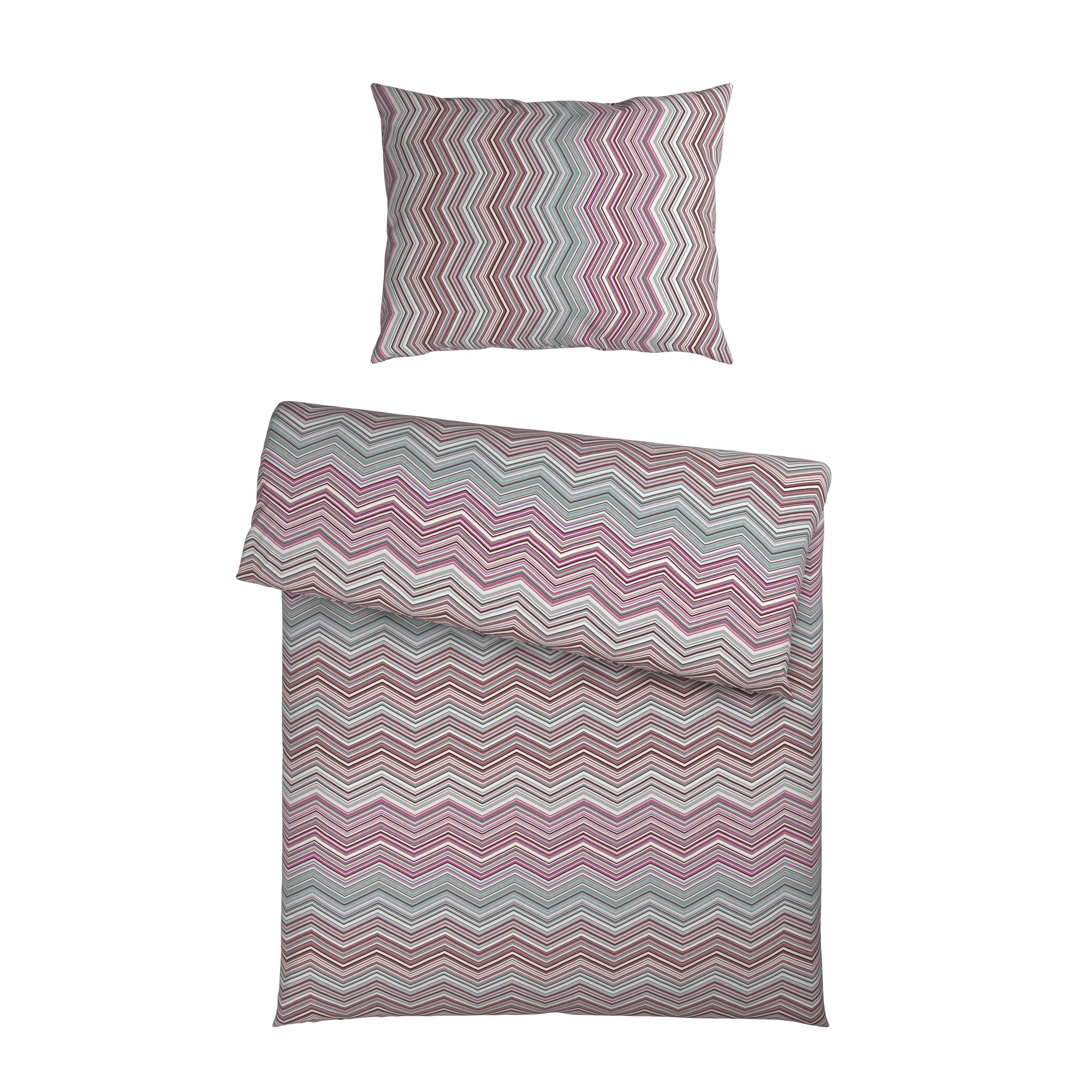 POVLEČENÍ ZICKZACK - světle fialová, Konvenční, textil (140/200cm) - Mömax