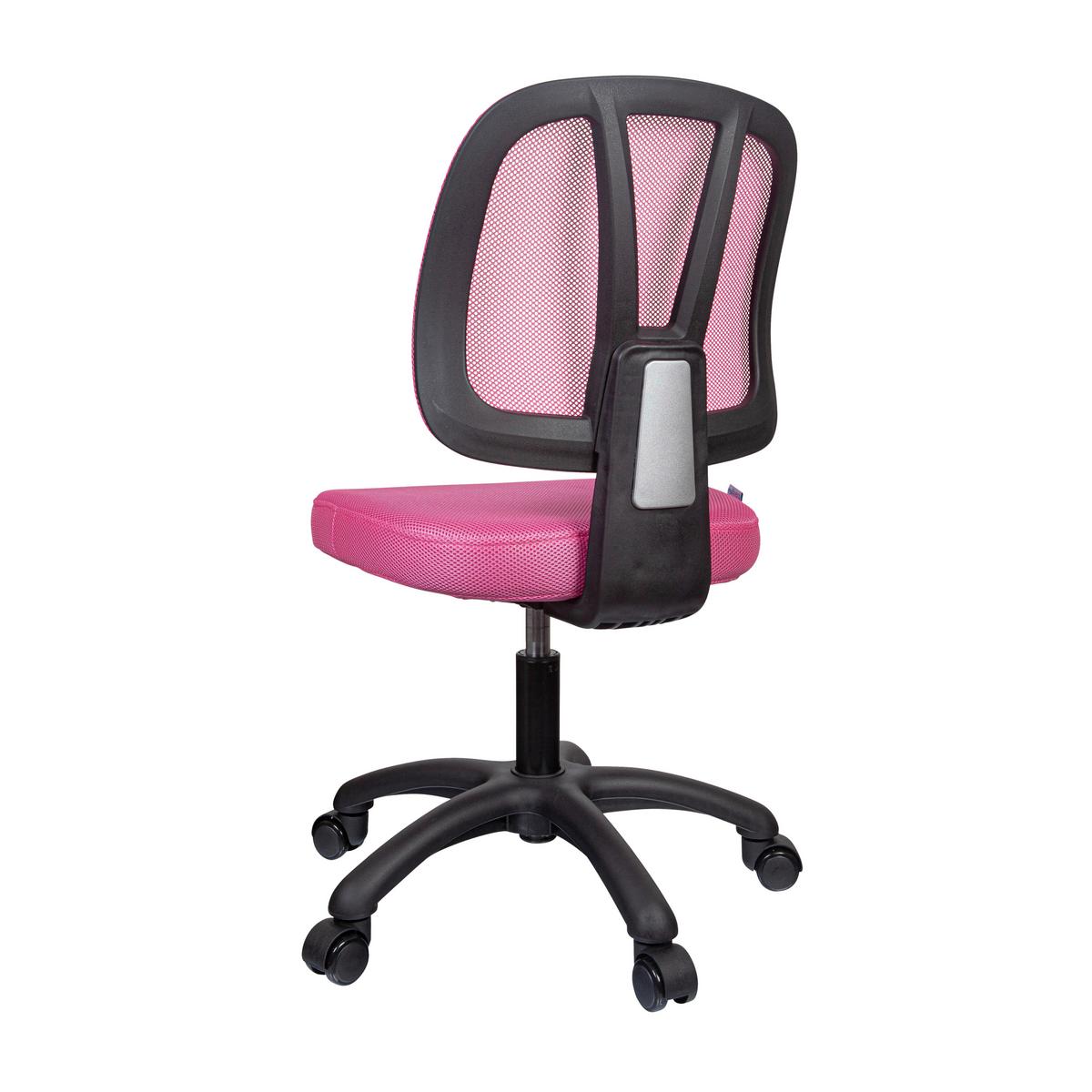 Jugenddrehstuhl Kid Yu Rosa Bis 80 Kg - Rosa, Basics, Kunststoff/Textil (46/84/51cm) - MID.YOU