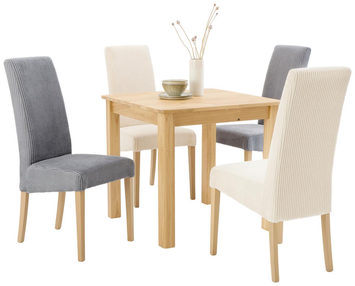 Étkezőasztal Gerd 80 Giga - tölgyfa színű, Modern, fa (80/76/80cm)