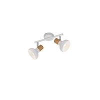 Strahler R81522031 2er Spot Latika - Braun/Weiß, Basics, Kunststoff/Metall (30/13,5/18,5cm)