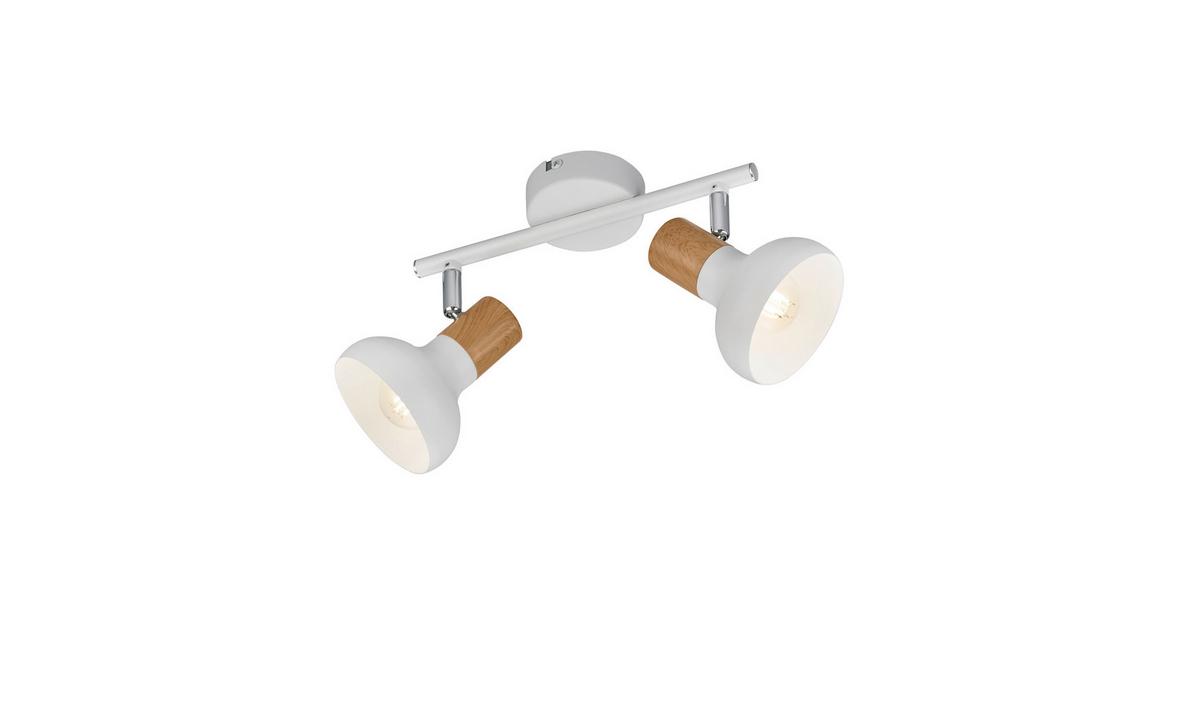 Strahler R81522031 2er Spot Latika - Braun/Weiß, Basics, Kunststoff/Metall (30/13,5/18,5cm)