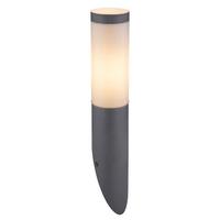 Venkovní svítidlo Boston antracitová max. 60 Watt - opál/antracitová, Basics, kov/plast (7,6/39cm)