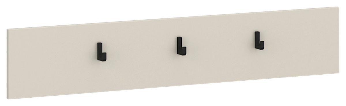 Garderobenleiste Naxxar Eichefarben/kaschmir 59,2 Cm - Kaschmir, Trend, Holzwerkstoff (94,2/18/1,6cm)