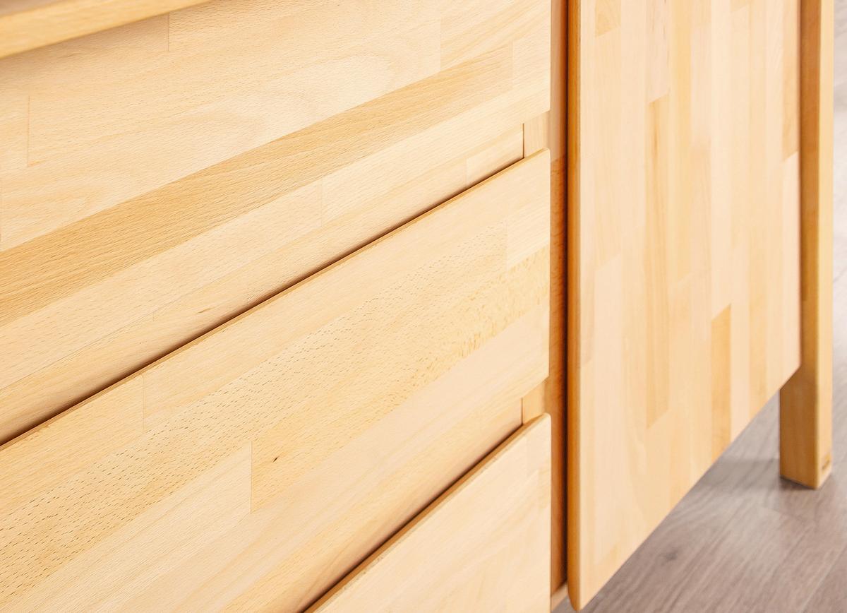 Babyzimmer 102101xg Enno - Buchefarben, Natur, Holz - Pinolino