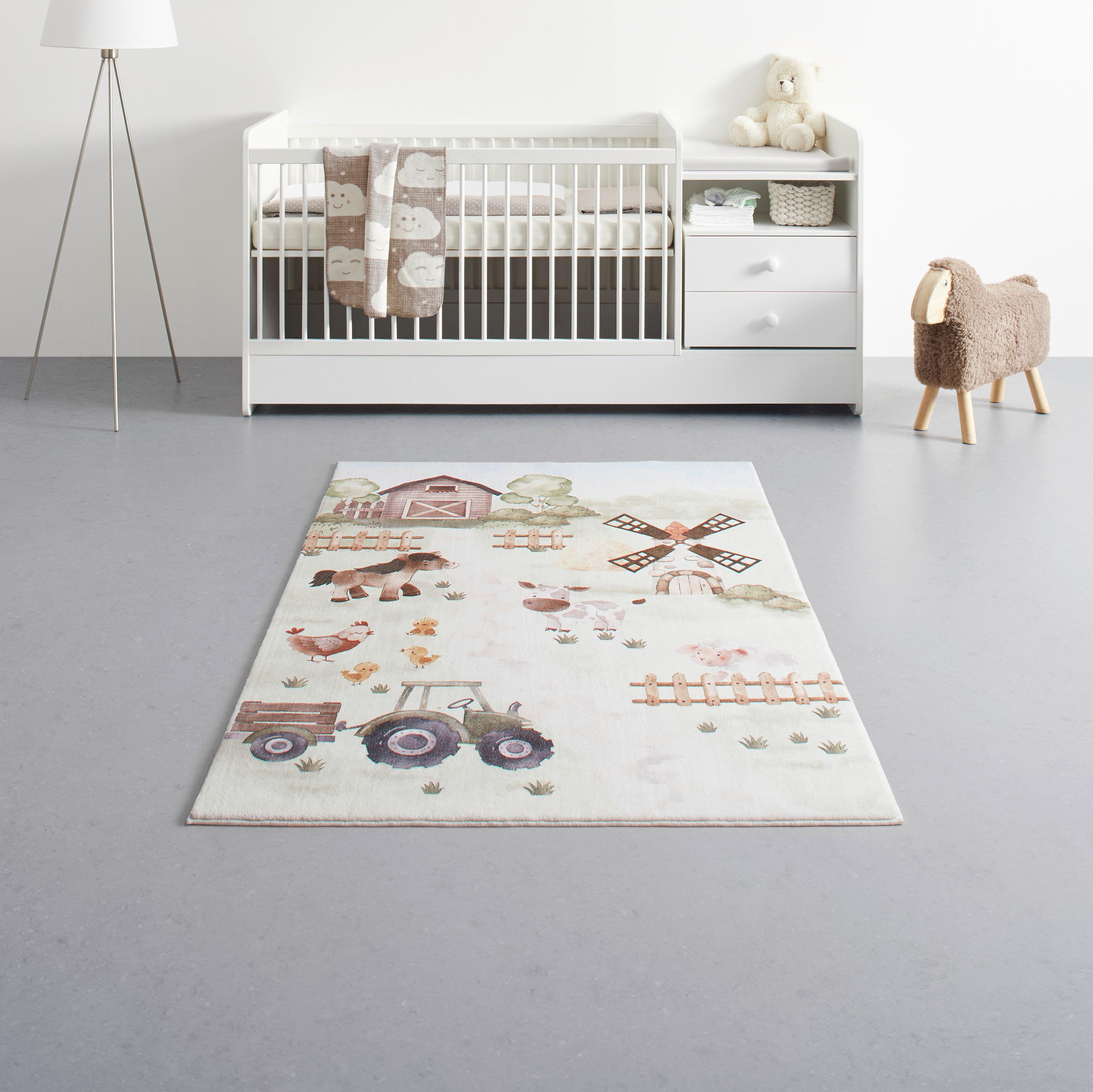 DĚTSKÝ KOBEREC Bauernhof, 120/170cm - vícebarevná, Konvenční, textil (120/170cm) - Mömax