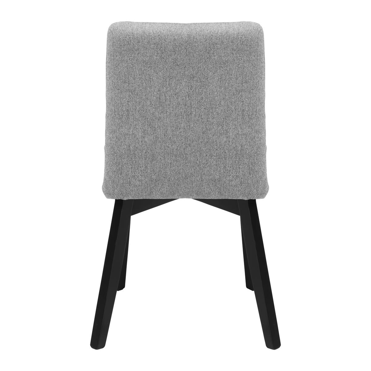 ŽIDLE CANON - šedá/černá, Konvenční, dřevo/textil (49/88/61cm) - Based