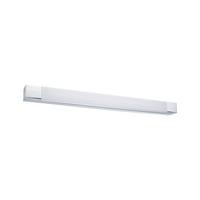 LED-Wandleuchte Bad IP44 Chromfarben/Weiß - Chromfarben/Weiß, Basics, Kunststoff/Metall (4,5cm) - Paulmann