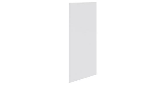 Schranktür Unit B: 45,3 cm Weiß - Weiß, MODERN, Holzwerkstoff (45,3/89/1,6cm) - Ondega
