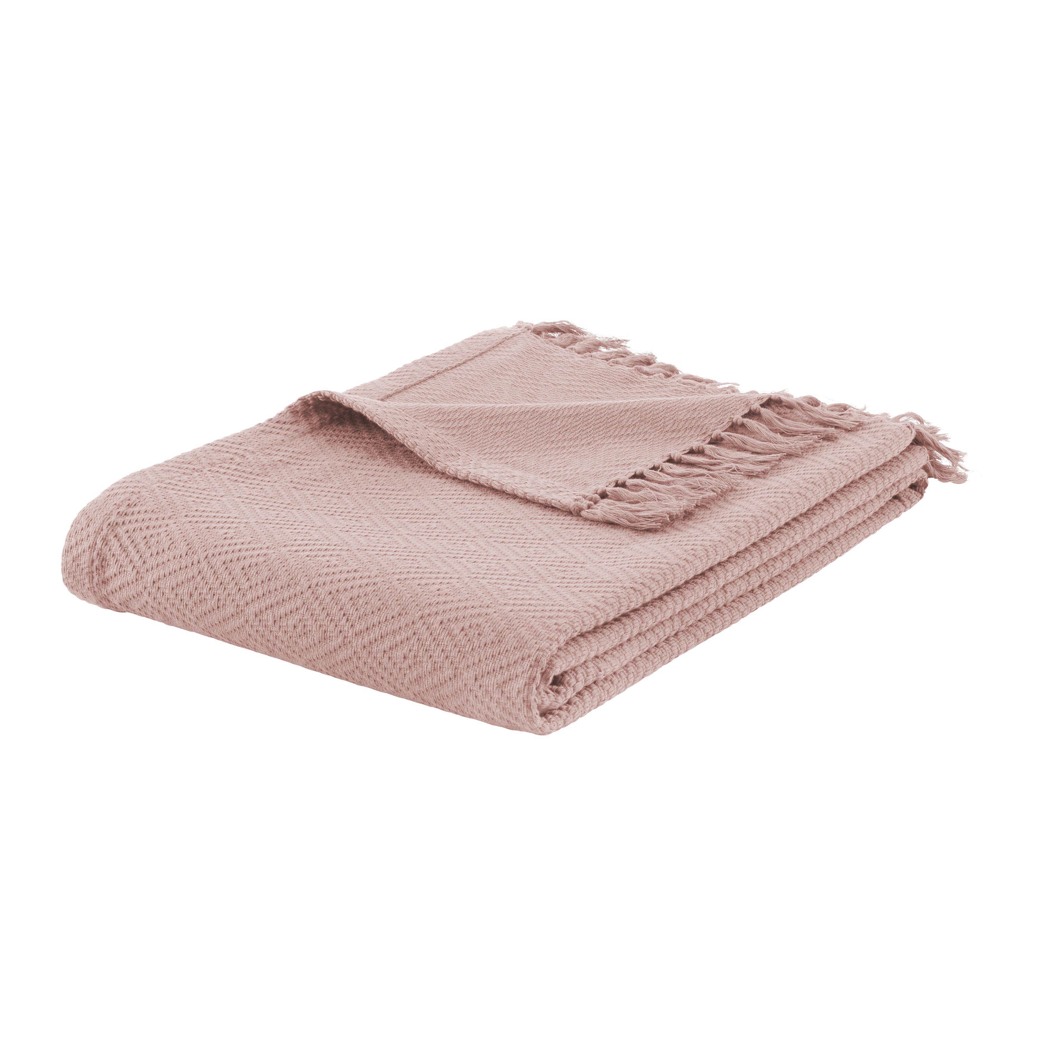 Denná prikrývka Frieda,130/180cm - hnedofialová, Lifestyle, textil (130/180cm) - Modern Living
