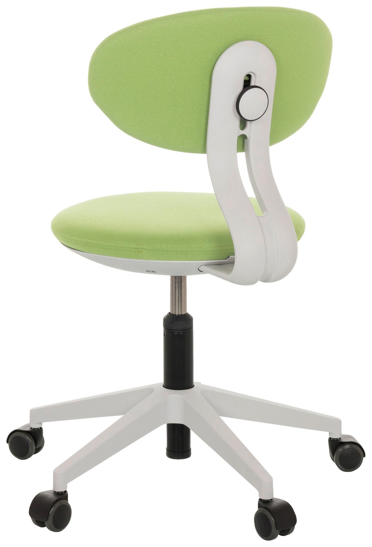 Jugenddrehstuhl Minimovo - Weiß/Grau, Basics, Kunststoff/Textil (42/66-87/52cm) - MID.YOU