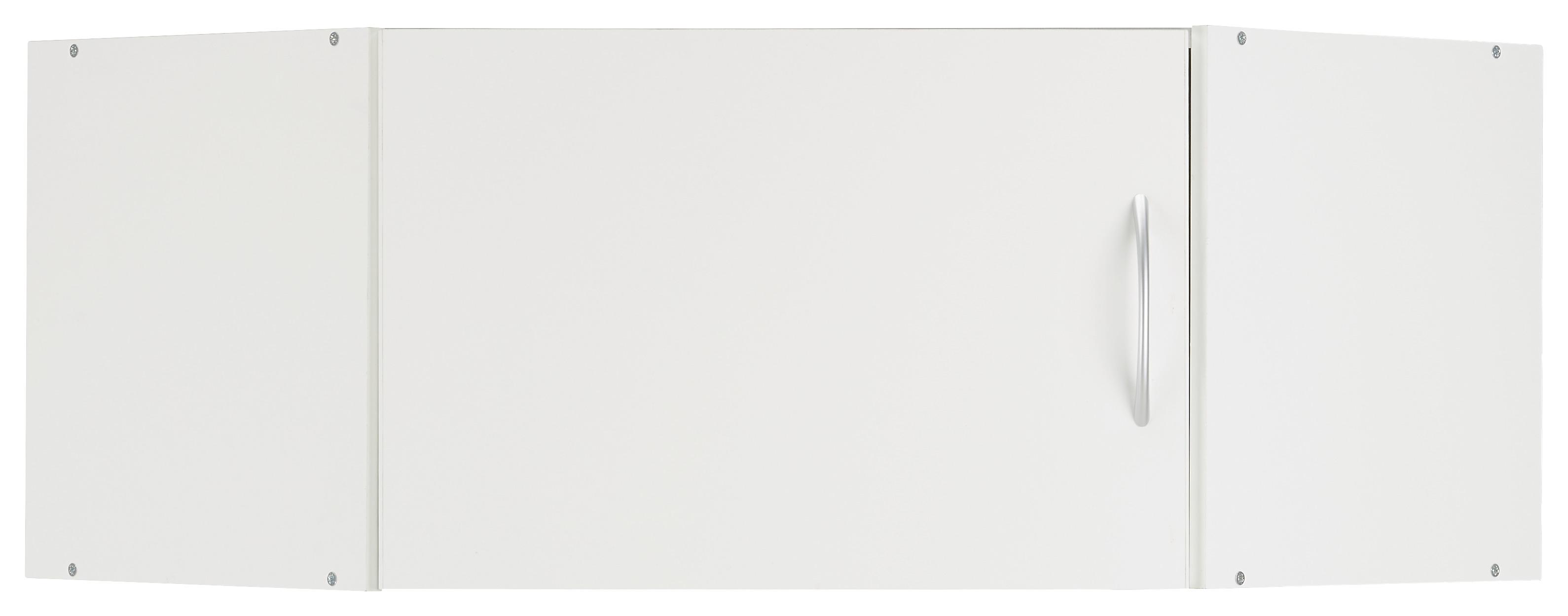 Nástavec Na Skříň Mrk - bílá, Konvenční, kompozitní dřevo (80/40/80cm) - Modern Living