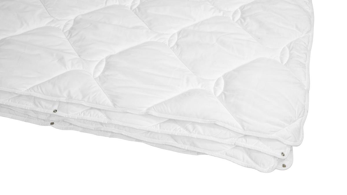 Vierjahreszeitendecke Schlaf Gut Tencel Extrawarm 140x200cm - Weiß, KONVENTIONELL, Textil (140/200cm) - FAN
