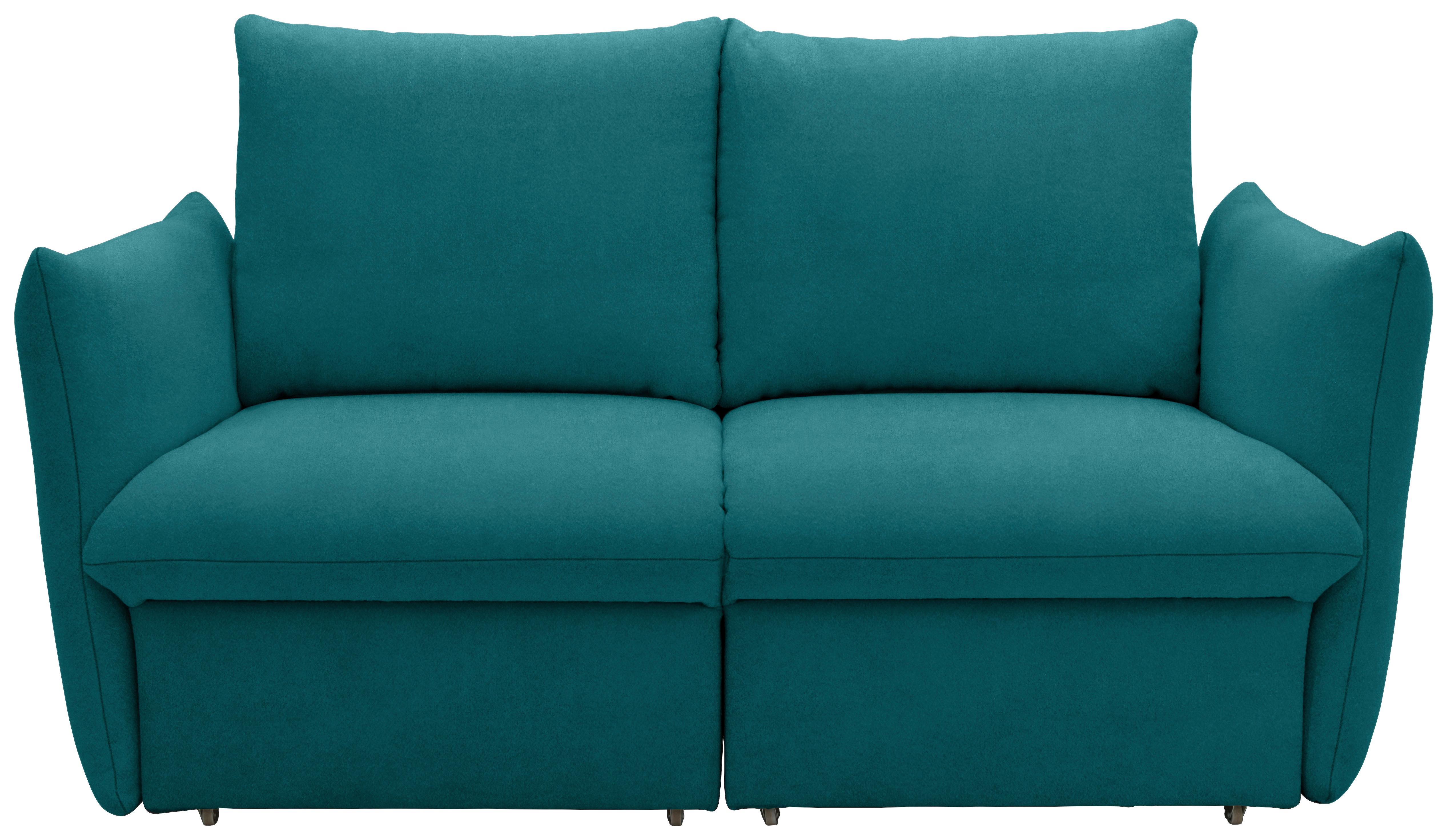 2-Sitzer-Sofa Looks Petrol B: 180 cm - Petrol, Design, Textil (180/100/97cm) - LOOKS by W.Joop