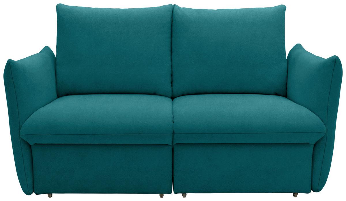 2-Sitzer-Sofa Looks Petrol B: 180 cm - Petrol, Design, Textil (180/100/97cm) - LOOKS by W.Joop