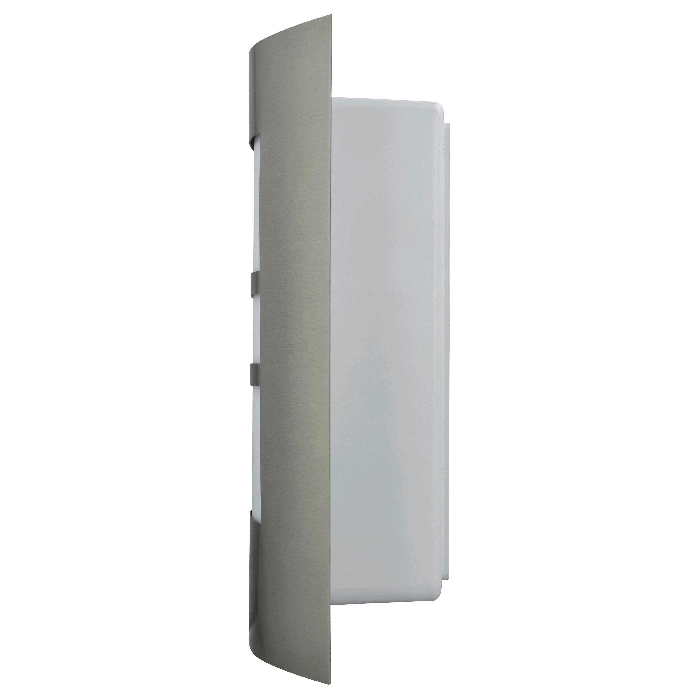 Außenwandleuchte 2528000112396 - Schwarz/Alufarben, KONVENTIONELL, Metall (26/23/97cm)