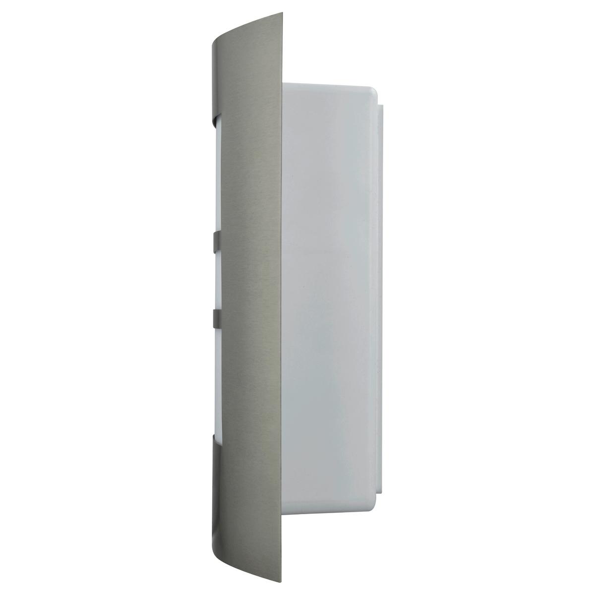Außenwandleuchte 2528000112396 - Schwarz/Alufarben, KONVENTIONELL, Metall (26/23/97cm)
