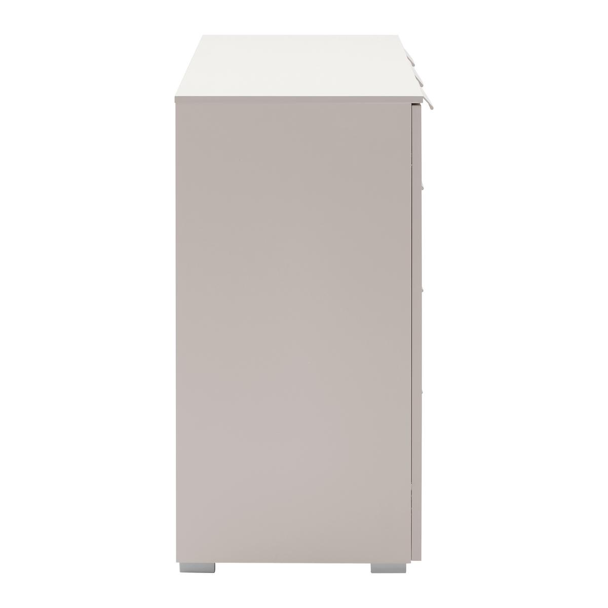 Komoda BRIONA dekor šampanská - šampanská, Konventionell, kov/kompozitné drevo (120/80/42cm) - Premium Living