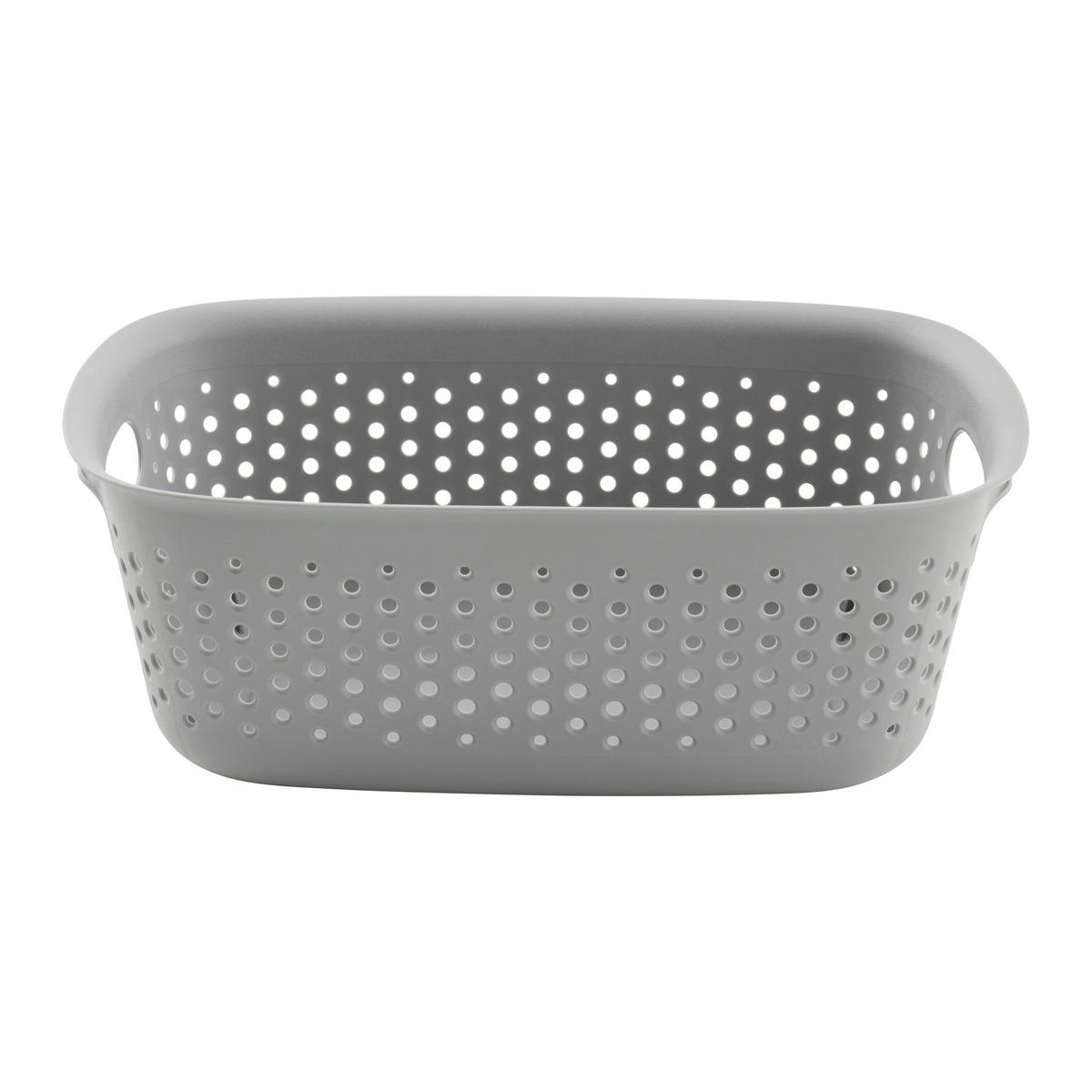 Košík na drobnosti MAJA - CA. 3,5L - šedá, Moderní, plast (28/19,5/10,5cm) - Mömax