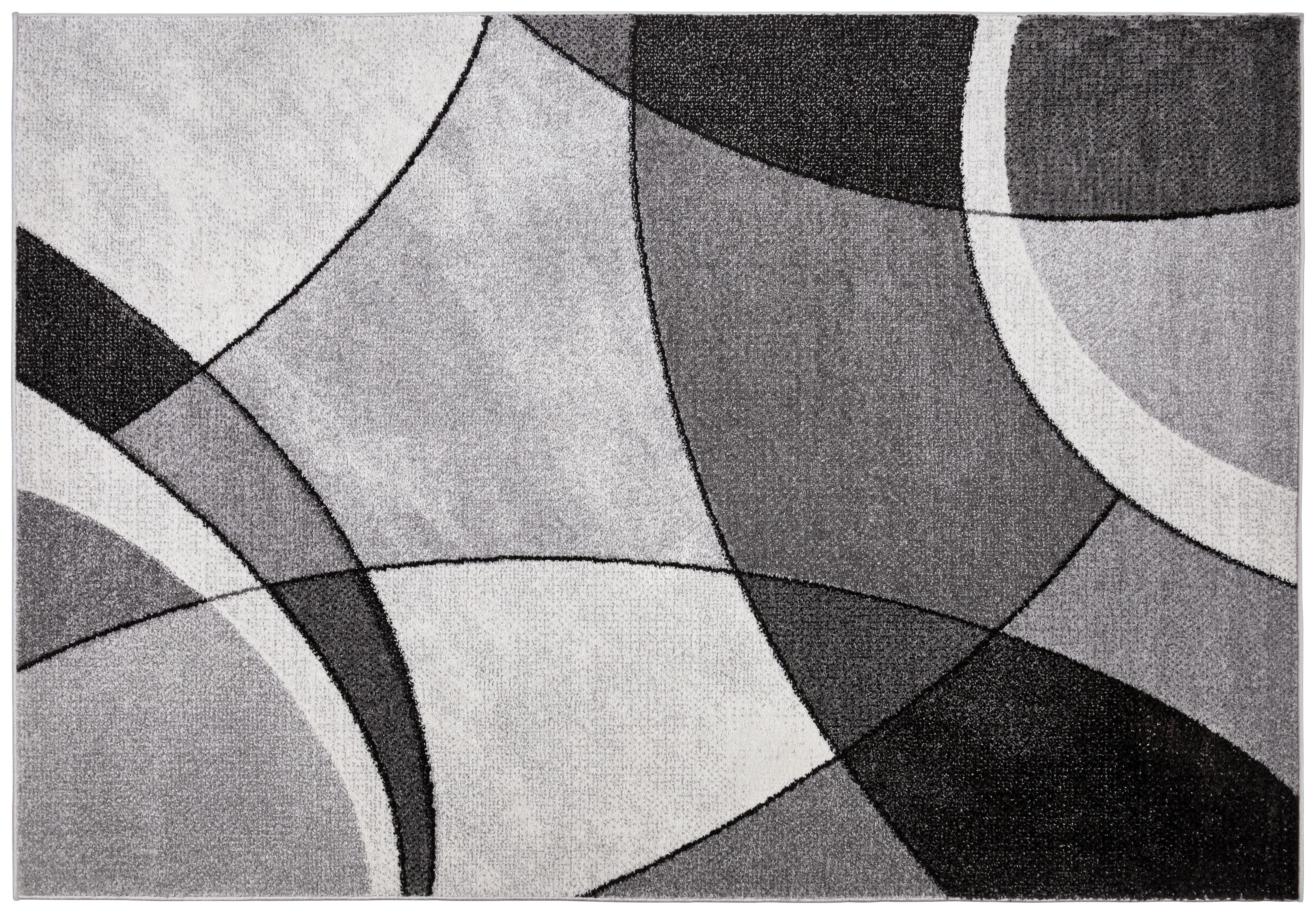 Webteppich Anthrazit Alexa 160x220 cm