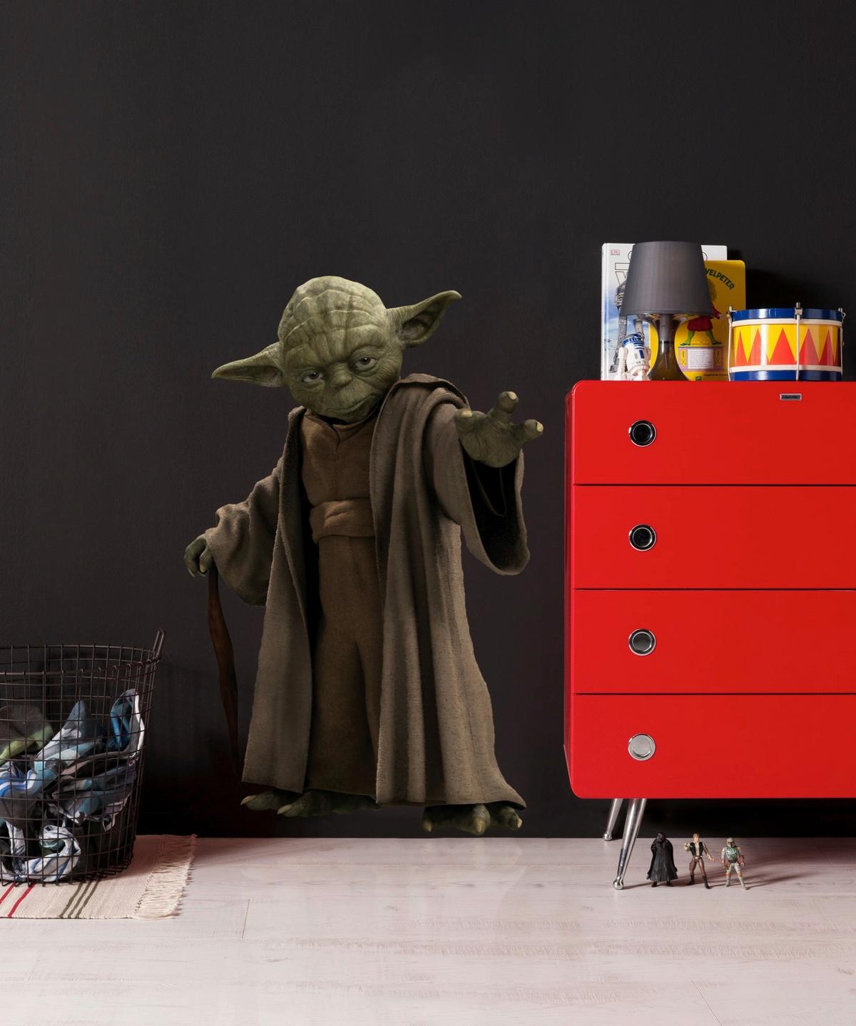 DEKOSTICKER Star Wars - Braun/Grün, LIFESTYLE, Kunststoff (100/70cm)