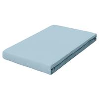Boxspring-spannleintuch Pure Boxspring - Hellblau, Basics, Textil (90-100/190-220cm) - Schlafgut