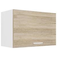 Küchenoberschrank Esilo B: 60 Cm Weiß/eiche Dekor - Weiß/Sonoma Eiche, KONVENTIONELL, Holzwerkstoff (60/40/31cm) - MID.YOU