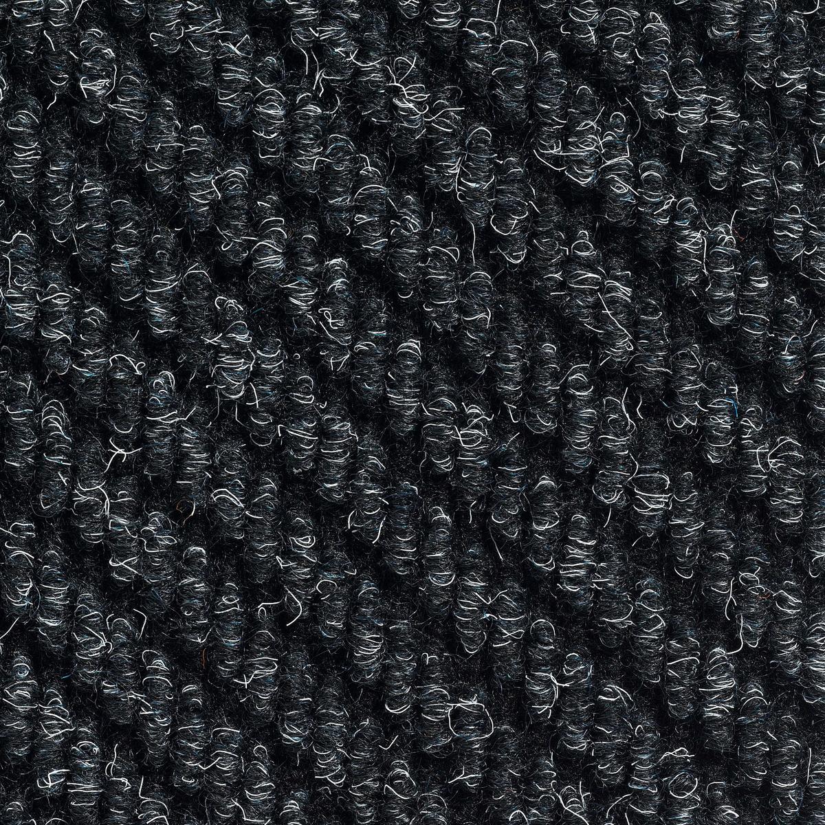 Teppichfliese Anthrazit Centaur 50x50 cm Florhöhe 4 mm - Anthrazit, Basics, Textil (50/50cm)