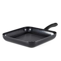 Grillpfanne Schwarz D: 28 Cm - Schwarz, Basics, Kunststoff/Metall (28cm) - GreenChef