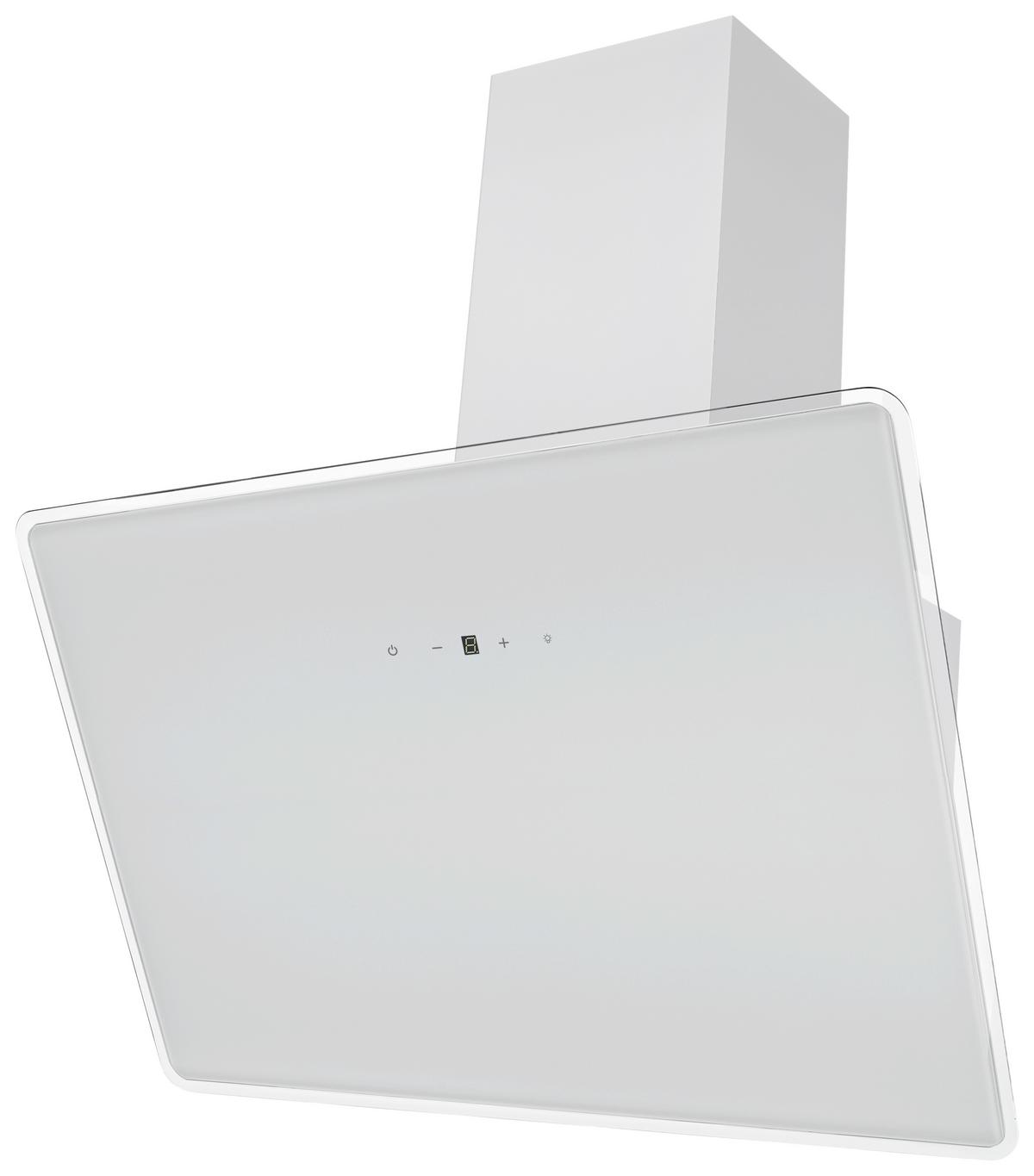 Dunstabzugshaube Respekta Lora Weiß 79,5 Cm - Weiß, Basics, Glas/Metall (79,5/78-113/38,6cm) - Respekta