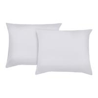 Sada poťahov na vankúše Basic, 70/90cm, biela - biela, Modern, textil (70/90cm) - Modern Living