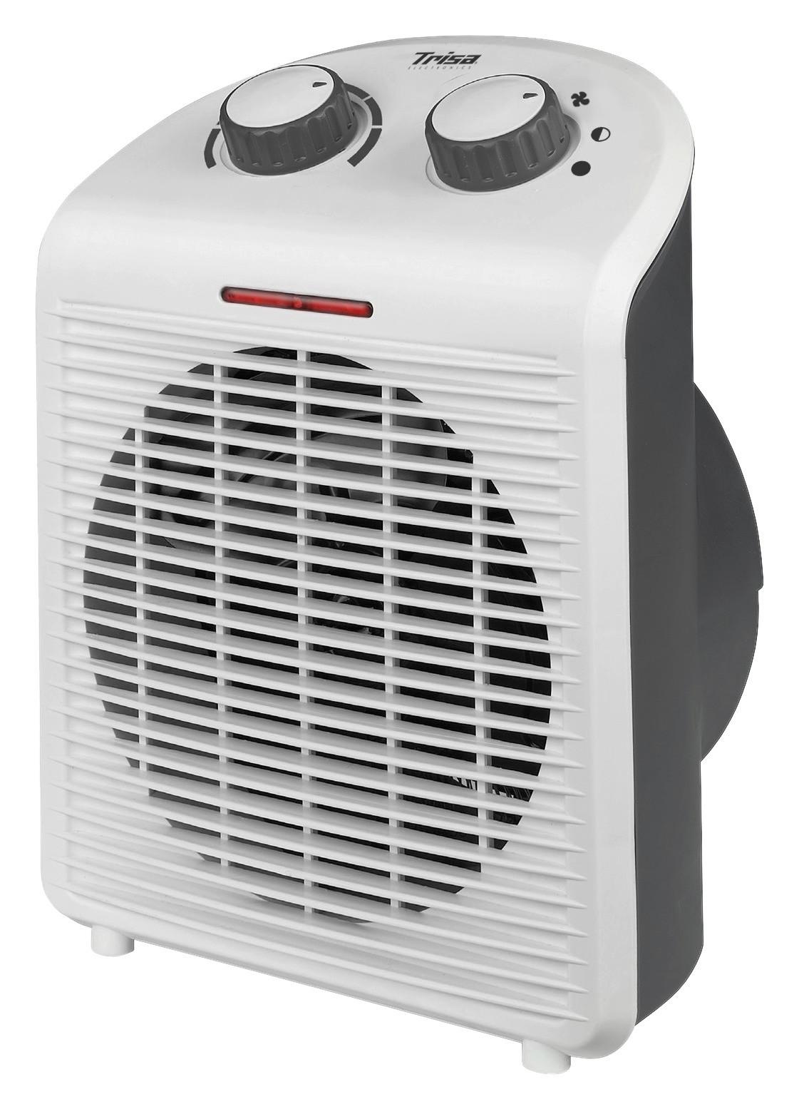 Luftkühler Heat & Chill B B: 19 cm 2000 W 3 Stufen - Weiß, Basics, Kunststoff (19/25/13cm) - Trisa Electronics