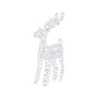 Dekoračné LED svítidlo LUMIDEER - barvy stříbra, Basics, plast (12/55/30cm)