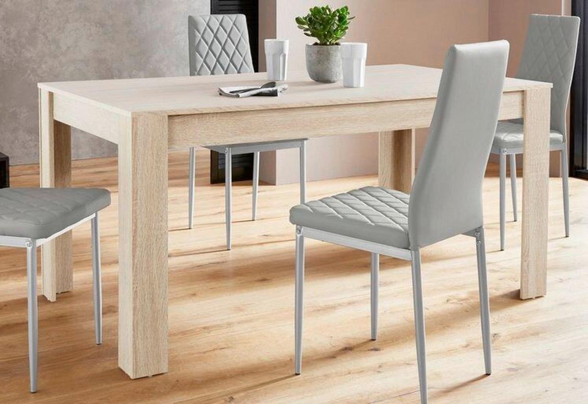 Esstisch Lynn Eiche Dekor L: 160cm - Eichefarben, Design, Holzwerkstoff (160/75/90cm) - MID.YOU