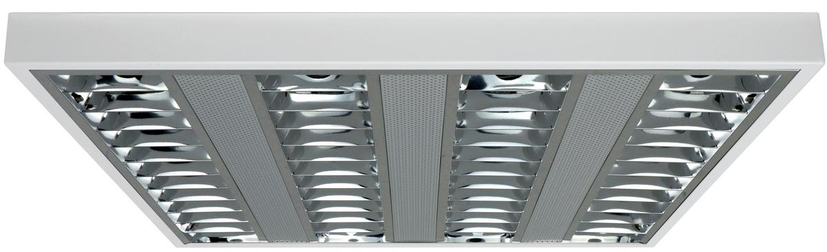 Led-deckenleuchte 2414501420196 - Weiß, Basics, Metall (62/62/4cm)