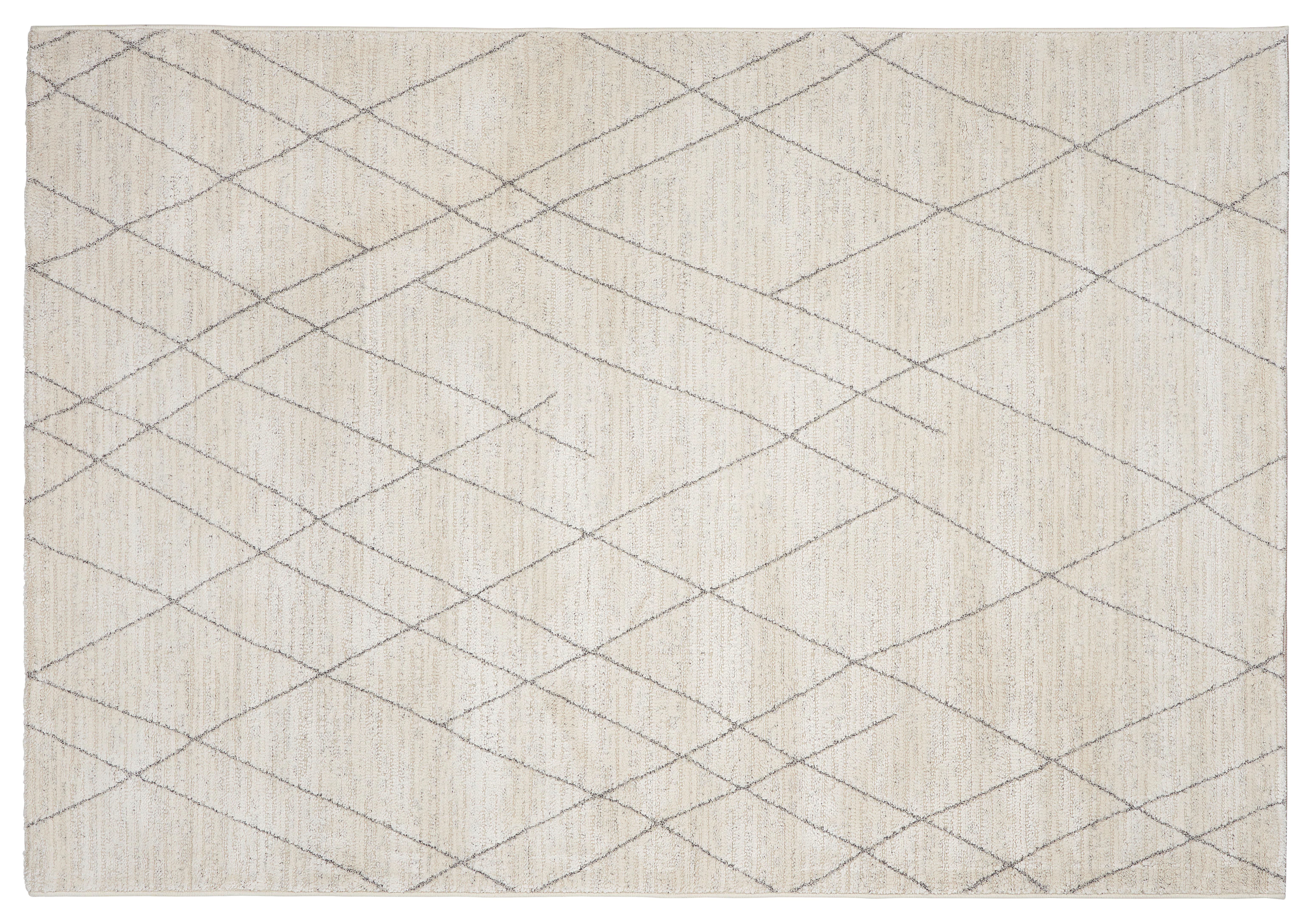 Webteppich Creme/Beige Rita 160x230 cm Antistatisch - Beige/Creme, ROMANTIK / LANDHAUS, Textil (160/230cm) - James Wood