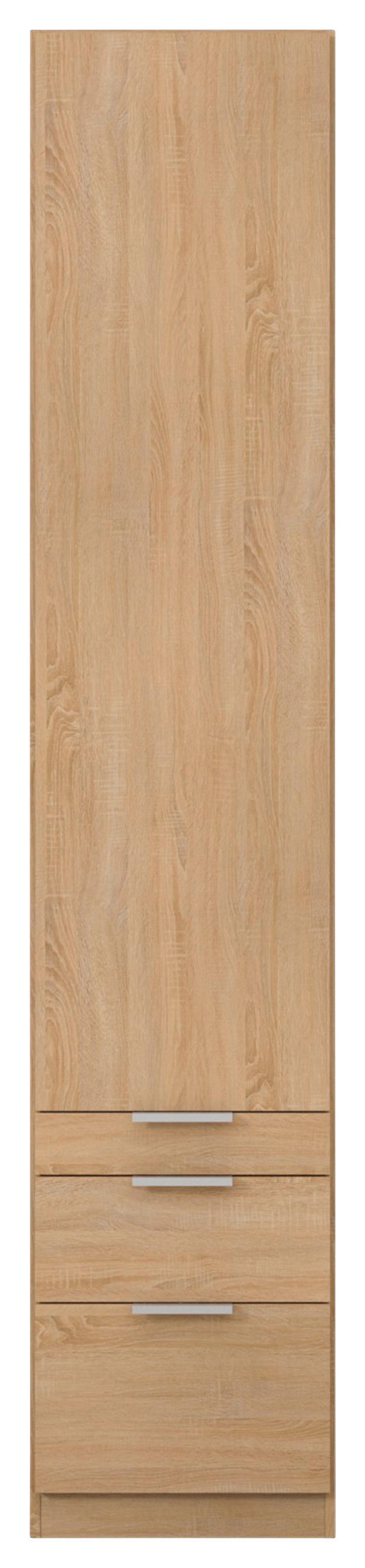 Drehtürenschrank mit Laden B: 47 cm Alabama, Eiche Dekor - Sonoma Eiche, MODERN, Holzwerkstoff (47/229/54cm) - Rauch Möbel