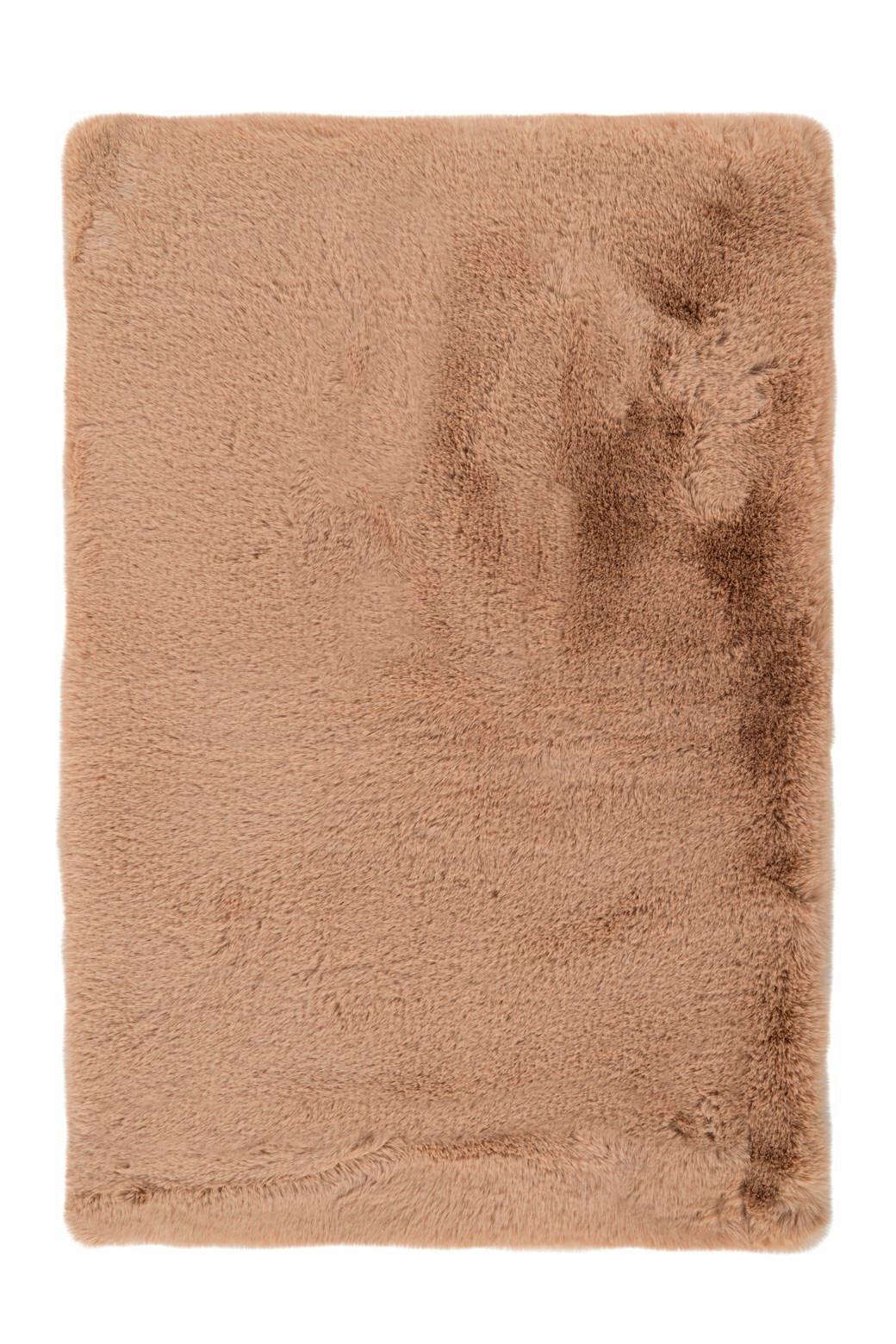Fellteppich Rabbit Beige, 40x60 Cm - Beige, KONVENTIONELL (40/60cm)