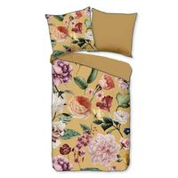 Wendebettwäsche Fiori Gelb Goldfarben 200x200 cm - Gelb/Goldfarben, Natur, Textil (200/200cm)