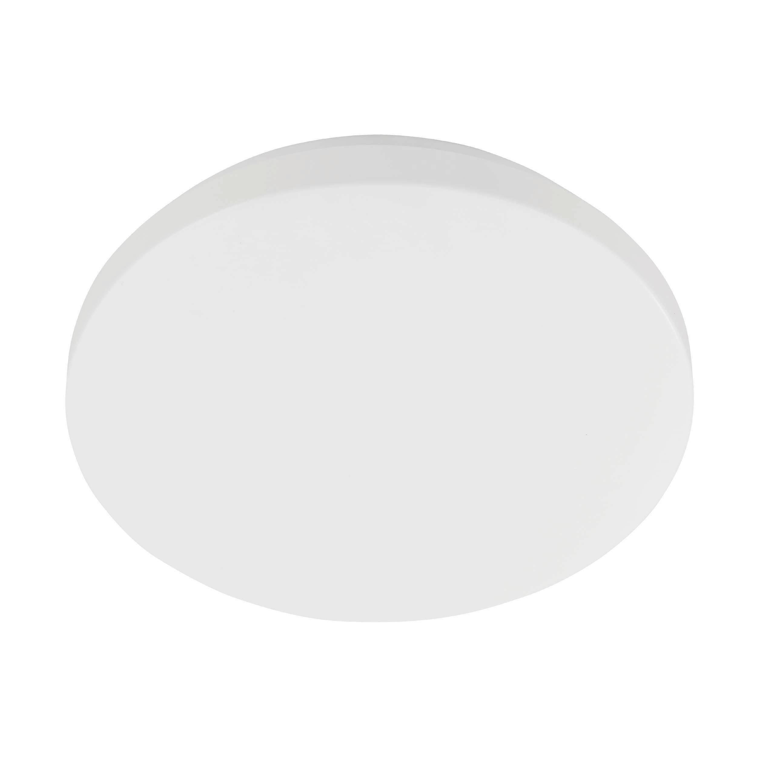 Deckenleuchte Pogliola Ø 26 cm - Weiß, Basics, Kunststoff/Metall (26/5,5cm) - Eglo