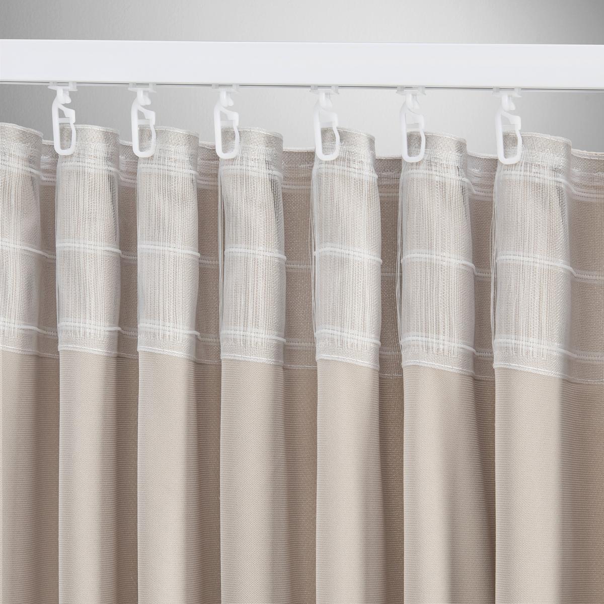 Hotový závěs Bianca, 140/245cm, kámen - světle šedá, Konvenční, textil (140/245cm) - Modern Living