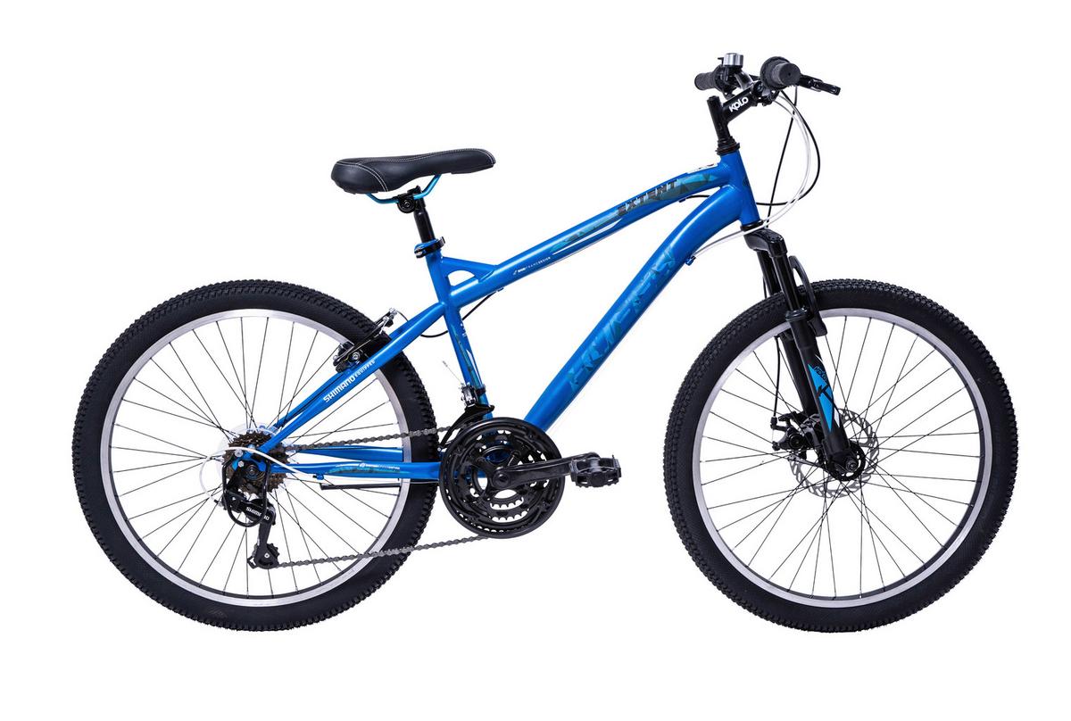 Mountainbike Huffy Extent 24 Mountainbike - Blau, Basics, Metall (60,5/98/163cm)