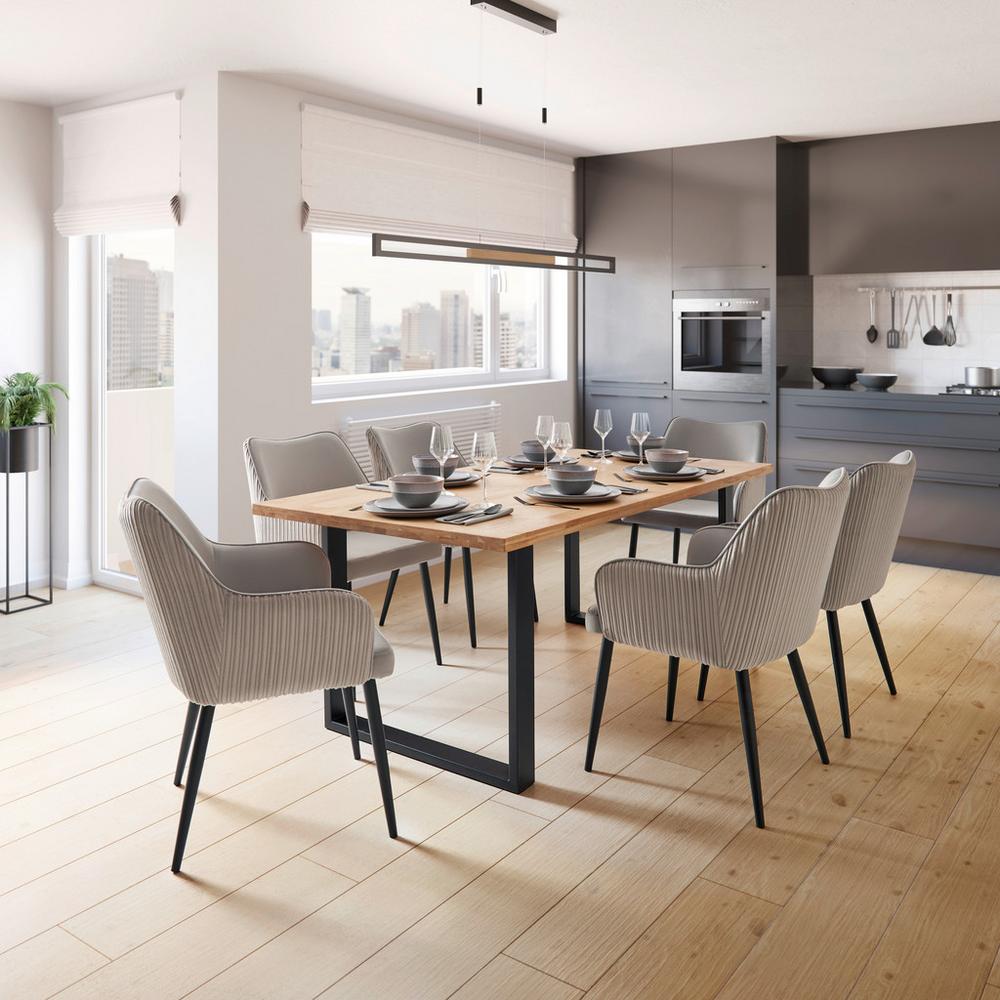 Jedálenský stôl ADAMO masív 180x90cm