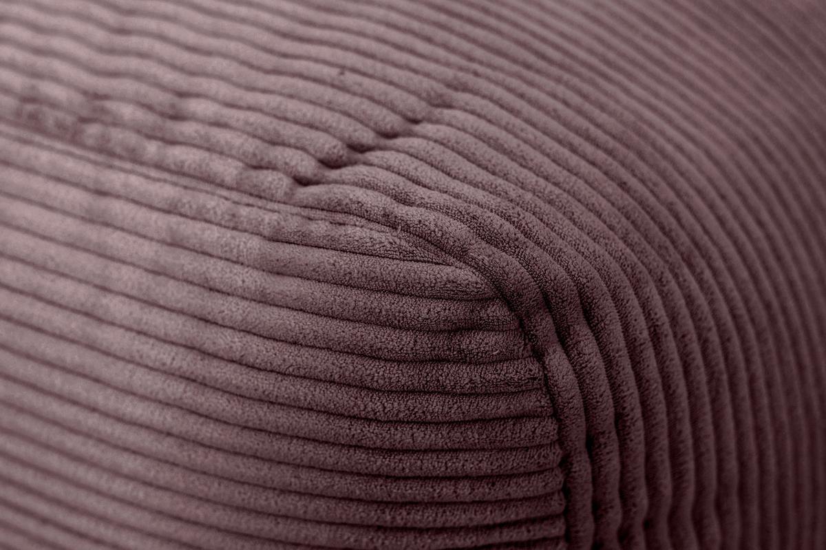 Sitzsack Cubi Cord rosa, Indoor, B: 60cm - Rosa, Basics, Textil (60/40/50cm)